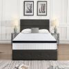 Twin Size 12 Inch 7-Zoned Cool Memory Foam Individual Pocket Spring Hybrid Mattress