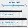 Twin Size 12 Inch 7-Zoned Cool Memory Foam Individual Pocket Spring Hybrid Mattress