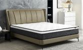 Hybrid 10 Inch Full Size Pillow Top Mattress in a Box with Breathable and Hypoallergenic Design, Medium Firm for Lumbar Support