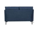 2 Seater Sofa For Primary Living Space , Bed Room, Office, 2 Pillows,Metel Legs