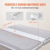 Bed Bridge King Bed Connector Kit Metal Buckle and Storage Bag 80"L x 12"W