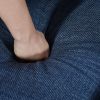 2 Seater Sofa For Primary Living Space , Bed Room, Office, 2 Pillows,Metel Legs