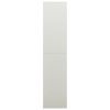 Locker Cabinet Light Gray 35.4"x15.7"x70.9" Steel