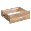 General Style Modern P2 15MM Chipboard Computer Desk Brown