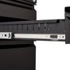 3 Drawer Mobile Locking File Cabinet, Rolling Filing Cabinet for Letter/A4 Size With 5 Wheels