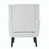 Modern Accent Chair,Teddy Fabric Living Room Chairs Comfy Reading Chair,Mid Century Accent Chair