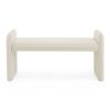 Bedroom storage stool, linen fabric storage stool, large storage space,44.48 inches, can be used for bed end, living room, entrance, BEIGE