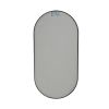 18 x 35 Inch Bathroom Mirror Black Aluminum Frame