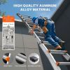 VEVOR Telescoping Ladder A Frame 16.7 FT Extension Multi-Function for Homework