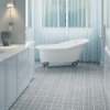 12 x 12 Inch Gray Interlocking Deck Tiles Plastic Waterproof Outdoor All Weather Anti-slip Bathroom Shower Balcony Porch Strong Weight Capacity Upto 6