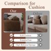 Modern Sofas Couches For Living Room, Comfy Couch With Extra Deep Seats,For Small Spaces, Living Room, Bedroom