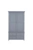 [Assembly&Show Video Available] TOPMAX Freestanding Large Kitchen Pantry Wooden Kitchen Storage Cabinet Cupboard with 8 Door Shelves