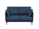 2 Seater Sofa For Primary Living Space , Bed Room, Office, 2 Pillows,Metel Legs