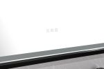 (ONLY FOR PICKUP)  88in. W x 38in. H Oversized Rectangular Black Framed LED Mirror Anti-Fog Dimmable Wall Mount Bathroom Vanity Mirror Wall Mirror Kit