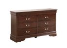 Glory Furniture LouisPhillipe G2125-D Dresser , Cappuccino