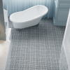 12 x 12 Inch Gray Interlocking Deck Tiles Plastic Waterproof Outdoor All Weather Anti-slip Bathroom Shower Balcony Porch Strong Weight Capacity Upto 6