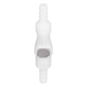 1/4in Quick Connector Food Grade Plastic 120PSI Beer Connector With Shut Off Tube Fitting (Option: Macaron)
