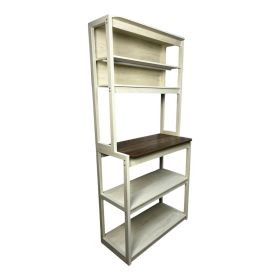 5 Layers Of Package Shelves, Suitable For Kitchen Cabinets, Coffee Bars, Kitchen Shelves, Microwave Racks (Option: Macaron)