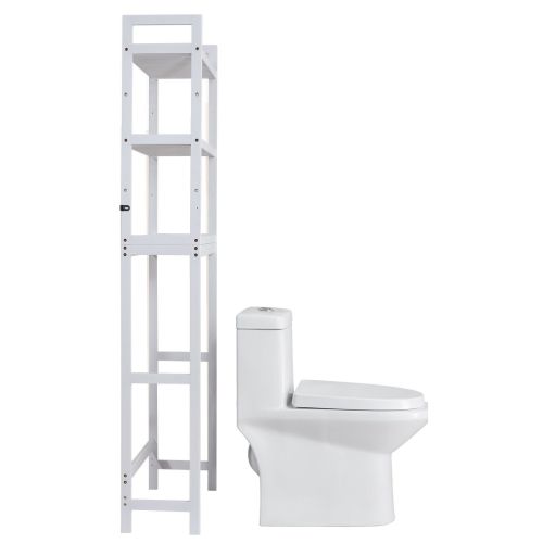 VEVOR Over the Toilet Storage 3-Tier Bathroom Shelf Rack Space Saver Organizer
