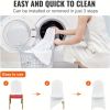 20 /30-pieces, white chair cover polyester spandex chair cover elastic slip cover, for wedding, party, dining banquet flat front chair cover