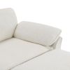 [VIDEO provided] [New] Free Combination Modular Convertible Sectional Sofa Bed Set, 4 Seat Upholstered Sleeper Corner Couch