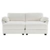 [VIDEO provided] [New] Free Combination Modular Convertible Sectional Sofa Bed Set, 4 Seat Upholstered Sleeper Corner Couch