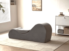 Solace Yoga Chaise Lounge Chair for Stretching, Relaxation & Exercise, Ergonomic Design with Soft Yet Firm High-Density Foam Core