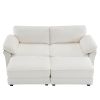 [VIDEO provided] [New] Free Combination Modular Convertible Sectional Sofa Bed Set, 4 Seat Upholstered Sleeper Corner Couch