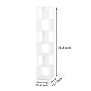 5 tier Rotating Bookshelf