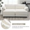 [VIDEO provided] [New] Free Combination Modular Convertible Sectional Sofa Bed Set, 4 Seat Upholstered Sleeper Corner Couch