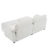 [VIDEO provided] [New] Free Combination Modular Convertible Sectional Sofa Bed Set, 4 Seat Upholstered Sleeper Corner Couch