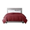Lightweight Down Alternative Blanket with Satin Trim