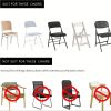 20 /30-pieces, white chair cover polyester spandex chair cover elastic slip cover, for wedding, party, dining banquet flat front chair cover