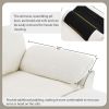 [VIDEO provided] [New] Free Combination Modular Convertible Sectional Sofa Bed Set, 4 Seat Upholstered Sleeper Corner Couch