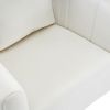 360¬∞ Swivel Accent Chair, Modern Velvet Fabric Living Room Armchair, Comfy Wide Upholstered with Fluffy Cushion and Metal Legs